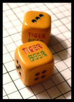 Dice : Dice - 6D - Tiger Beer Logo Dice - Ebay Mar 2011